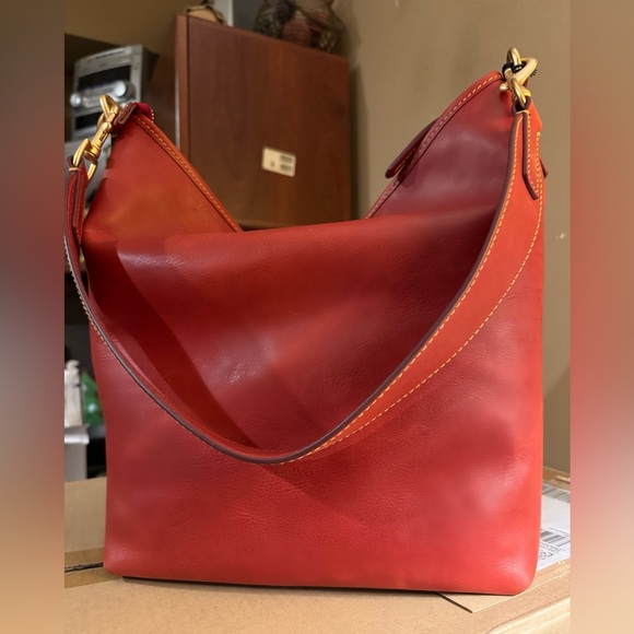 Dooney & Bourke Camden Florentine Hobo Medium Shoulder Bag - Picture 9 of 15